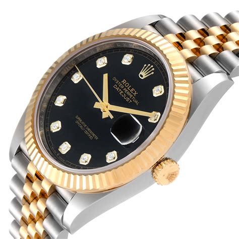 rolex datejust 41 gold price|More.